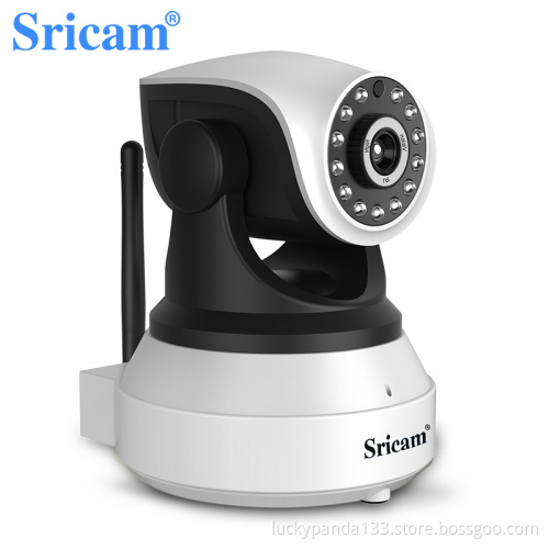 OEM/ODM Sricam SP017 Indoor Wireless WIFI 720P HD Two-way Audio PTZ Camera Home Security Motion Detection P2P IP Camera